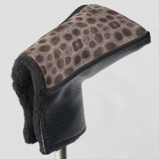 Funda Para Palo De Golf Piedra Petoskey piedra fósil del estado de Michiga