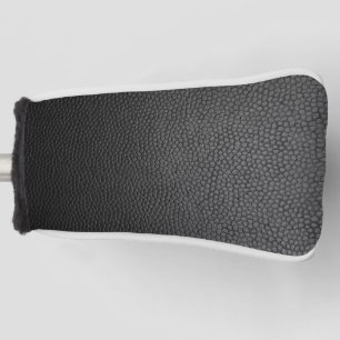 Funda Para Palo De Golf Piel de serpiente negra