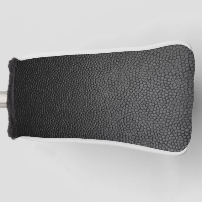 Funda Para Palo De Golf Piel de serpiente negra (Anverso)