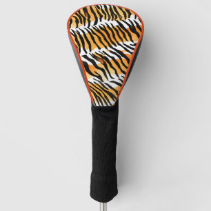 Funda Para Palo De Golf Pieles modernas de tigre a rayas Imprimir animales