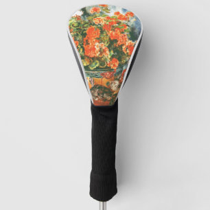 Funda Para Palo De Golf Pierre-Auguste Renoir Geranios y Gatos 