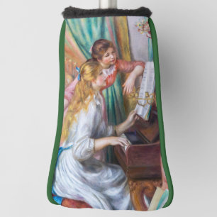 Funda Para Palo De Golf Pierre Auguste Renoir - Jóvenes Chicas en el piano