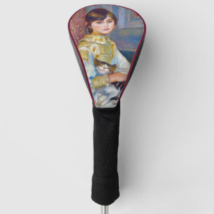 Funda Para Palo De Golf Pierre-Auguste Renoir - Niño con gato