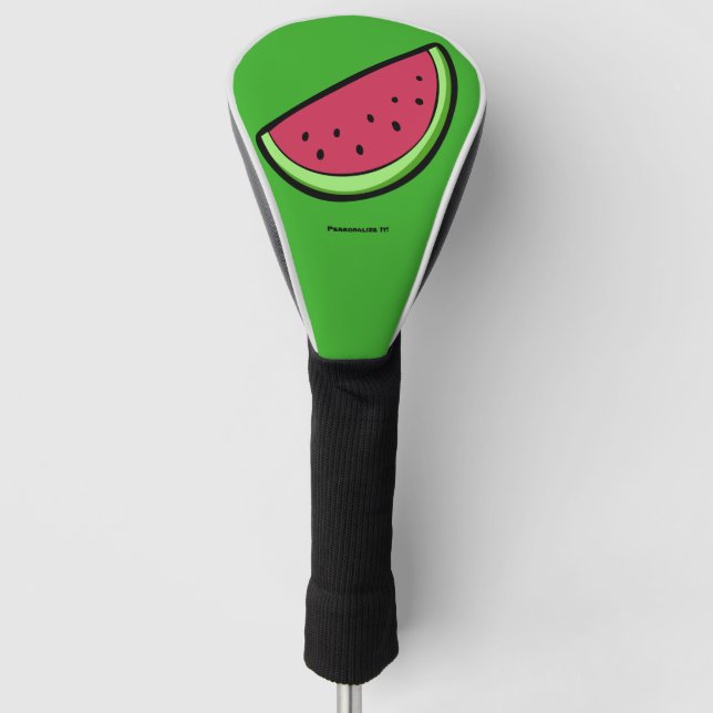 Funda Para Palo De Golf Pieza de sandía (Anverso)