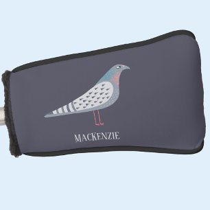 Funda Para Palo De Golf Pigeon Bird Personalizada