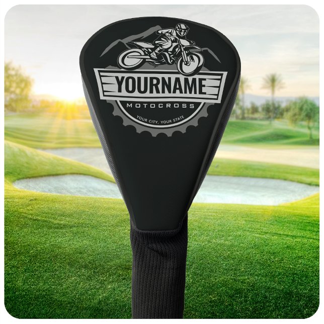 Funda Para Palo De Golf Piloto de Motocross Personalizado Bicicleta de Tie (Subido por el creador)