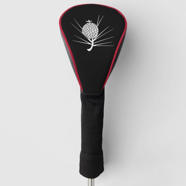 Funda Para Palo De Golf Piña con agujas (Anverso)