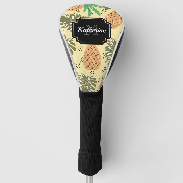 Funda Para Palo De Golf Piña tropical (Anverso)