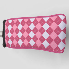 Funda Para Palo De Golf Pink Argyle