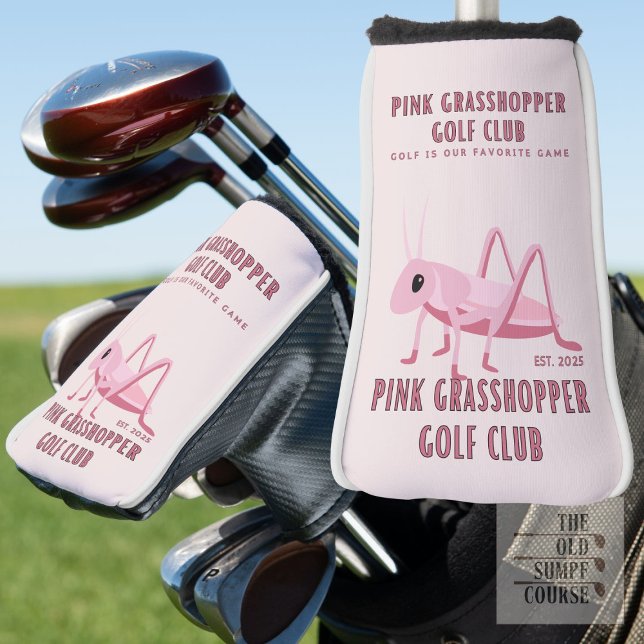 Funda Para Palo De Golf Pink Grasshopper Golf Club (Subido por el creador)