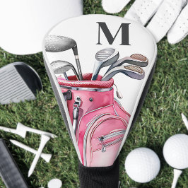 Funda Para Palo De Golf Pink Monogram