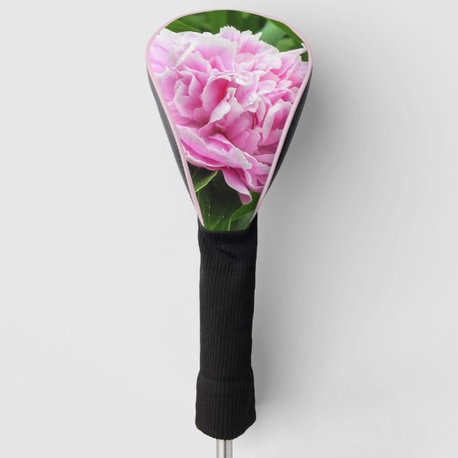Funda Para Palo De Golf Pink Peony (Anverso)