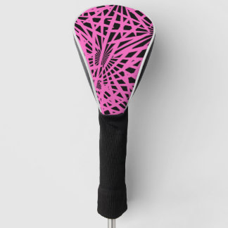 Funda Para Palo De Golf pinkblackanista floral