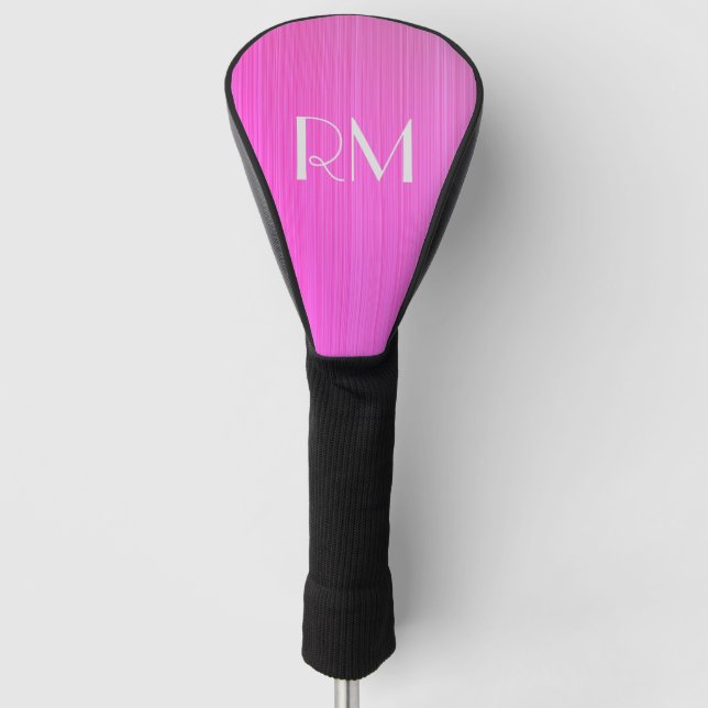 Funda Para Palo De Golf Pinky Do Wa Monogrammd (Anverso)