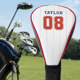 Funda Para Palo De Golf Pinstripe deportiva de béisbol Softball