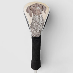 Funda Para Palo De Golf Pintura alemana del indicador de pelo corto - arte