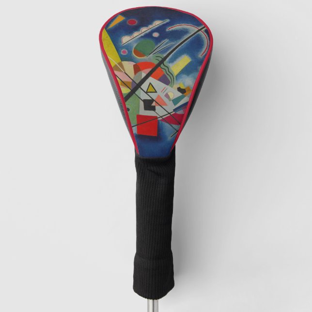 Funda Para Palo De Golf Pintura azul de Kandinsky (Anverso)