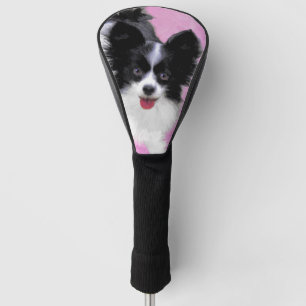 Funda Para Palo De Golf Pintura (blanca y negra) de Papillon - arte del