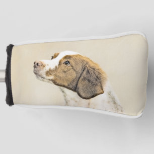 Funda Para Palo De Golf Pintura británica - Arte de perro original muy bo