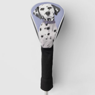Funda Para Palo De Golf Pintura dálmata - Arte original de perro curado