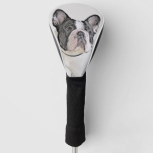 Funda Para Palo De Golf Pintura de Bulldog francés (Brindle Pied) - Arte