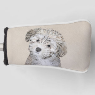 Funda Para Palo De Golf Pintura de cachorro hayano - Arte de perro origina
