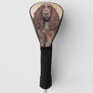 Funda Para Palo De Golf Pintura de campo español - Arte de perro original 