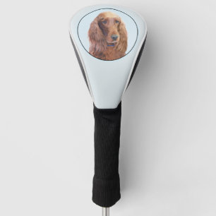 Funda Para Palo De Golf Pintura de ciervo irlandés - Arte de perro origin