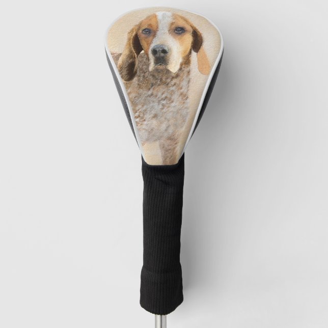 Funda Para Palo De Golf Pintura de concha inglesa estadounidense - Arte de (Anverso)