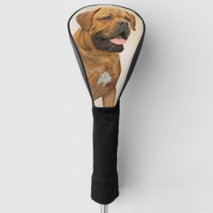 Funda Para Palo De Golf Pintura de Dogue de Burdeos - Arte de perro origin