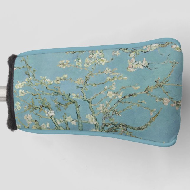 Funda Para Palo De Golf Pintura de flores de almendra de Van Gogh (Anverso)