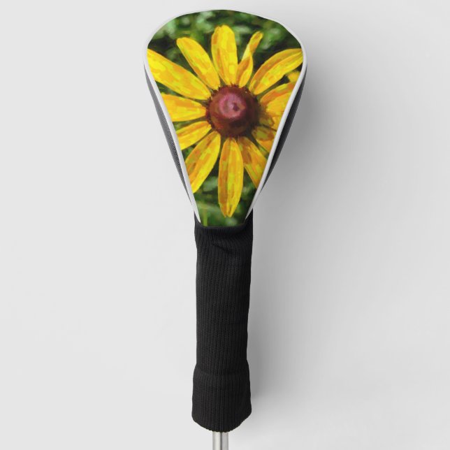 Funda Para Palo De Golf Pintura de girasol (Anverso)