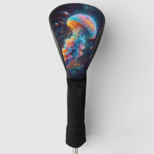 Funda Para Palo De Golf Pintura de medusas cosmológicas