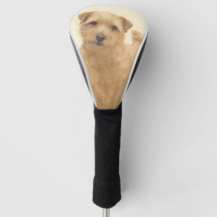 Funda Para Palo De Golf Pintura de Norfolk Terrier - Arte original del per