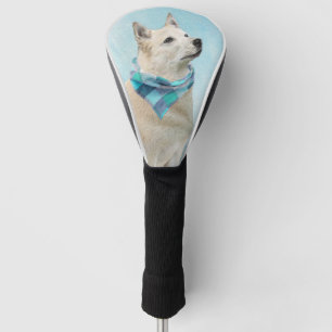 Funda Para Palo De Golf Pintura de Norwegian Buhund - Arte de perro origin
