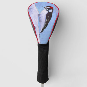 Funda Para Palo De Golf Pintura de pájaro dorado - Arte original