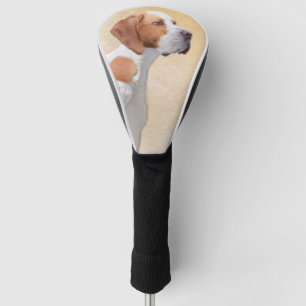 Funda Para Palo De Golf Pintura de puntero - Arte de perro original lindo
