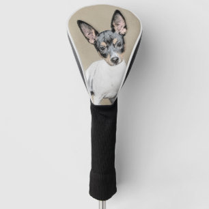 Funda Para Palo De Golf Pintura de Terrier de rata - arte original lindo