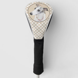 Funda Para Palo De Golf Pintura de Whippet - Arte Cute Original Perro