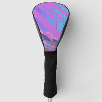 Funda Para Palo De Golf Pintura Goteo Abstracto Vivo