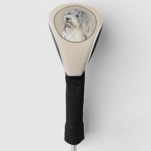 Funda Para Palo De Golf Pintura Havanesa (Dorada Sable) - Arte original de