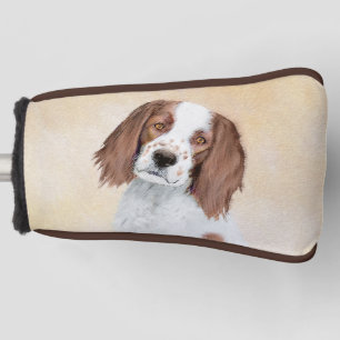 Funda Para Palo De Golf Pintura irlandesa de estilo rojo y blanco - Arte o