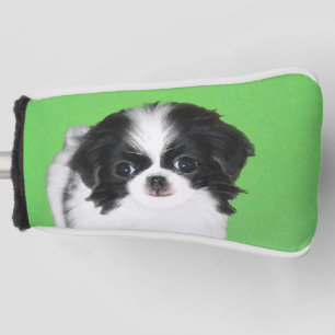 Funda Para Palo De Golf Pintura japonesa de cachorro con chin - Arte origi