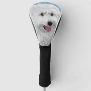 Funda Para Palo De Golf Pintura polaca del perro pastor de la tierra baja