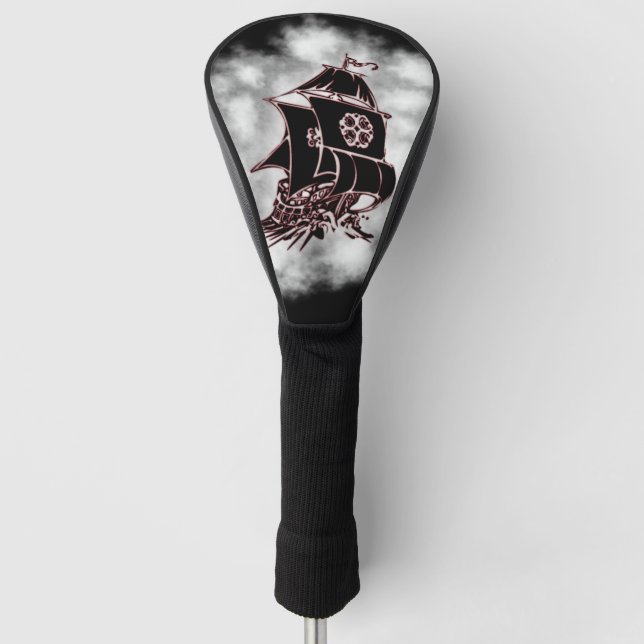 Funda Para Palo De Golf Pirata Nautical (Anverso)