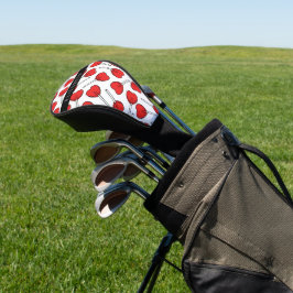 Funda Para Palo De Golf Piruetas Rojas, Piruetas de Corazón, Caramelo, Tu