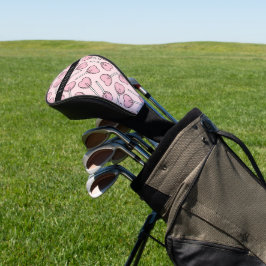 Funda Para Palo De Golf Pirulís rosados, Pirulís de corazón, Pirulí, Tu no