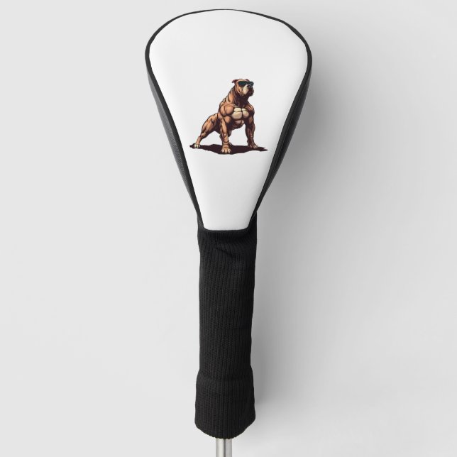 Funda Para Palo De Golf Pitbull (Anverso)