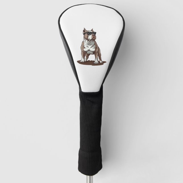 Funda Para Palo De Golf Pitbull The Guardian (Anverso)