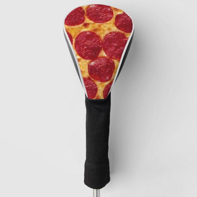 Funda Para Palo De Golf pizza de pepperonis (Anverso)